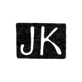 Master's Mark of Joseph Kopf - Tallinn - initials "JK"