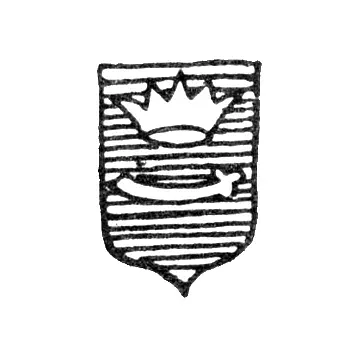 Astrakhan City Hallmark of 1828 and 1850 "Crown with Sword"