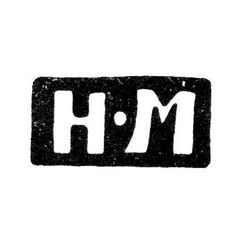 Клеймо мастера Михайлов Н. - Москва - инициалы "Н-М" - 1835-1860 гг.