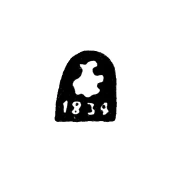 Городское клеймо Москвы 1834 г. "Георгий Победоносец"