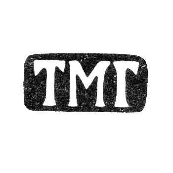 Master's Mark of Gudkov Tikhon Martyanov - Leningrad - initials "TMG" - 1874-1908