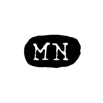 Master's Mark of Neuvonen Matias - Leningrad - initials "MN"