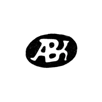 Master's Mark of Becker Andreas - Riga - Initials "ABK" - 1683