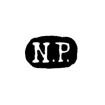 Hallmark of Masters Nichols Karl and Plinke - Leningrad - initials "N.P."