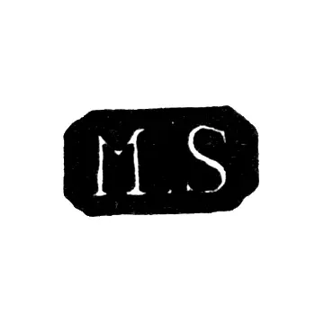 Master's Mark of Skitt Matias - Leningrad - initials "M.S"