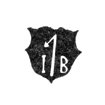 Master's Mark of Behm Jorge (Böm Iorge) - Vilnius - initials "I1B" - 1534-1579