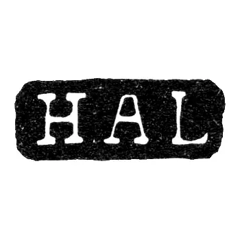 Maker's Mark of Master Long Heinrich August - Leningrad - Initials "HAL"