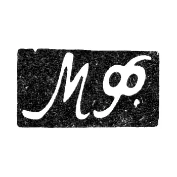 Master's Mark of Maksim Evdokimovich Funtikov - Moscow - initials "MF." - 1840-1900