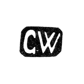 Master's Mark of Gert Winkelmann - Riga - initials "GW" - 1653