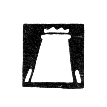 Paide Town Hallmark 1827-1878 "Town Tower"