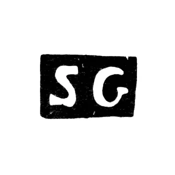 Hallmark of an Unknown Moscow Master - Initials "SG" - 1784-1789