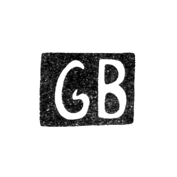 Hallmark of an Unknown St. Petersburg Master - Initials "GB" - 1789