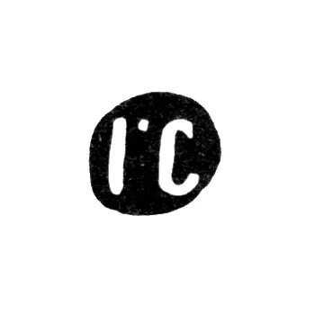 Maker's Mark of Sukhanov Ivan Gerasimovich - Sidorovskoye Village - Initials "I-S" - 1898