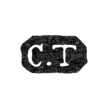 Maker's Mark of Master Tegelsten Karl Johann - Leningrad - Initials "C.T"