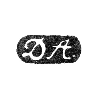 Master's Mark of Dmitry Andreev - Leningrad - initials "DA" - 1835-1860