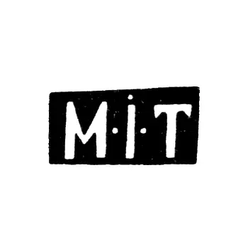 Клеймо мастера Тимофеев Михаил - Ленинград - инициалы "M-I-T" - 1817 г.