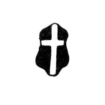 Tallinn City Hallmark 1588-1626 "Cross"