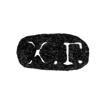 Hallmark of an Unknown St. Petersburg Master - Initials "Kh.G." - 1849