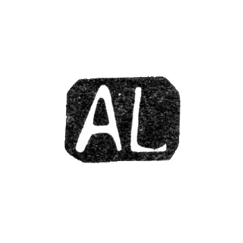 Master's Hallmark of Lyubavin Alexander Benediktovich - Saint Petersburg - initials "AL" - 1877-1917