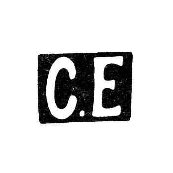 Master's Mark of Yegornov Semyon Matveyevich - Moscow - initials "S.Ye" - 1884-1908