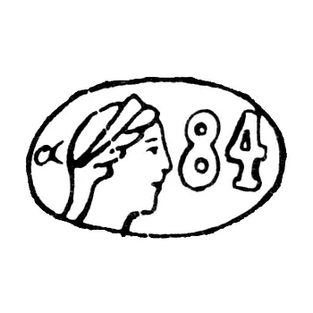 Hallmark of District Assay Offices 1908-1926 - St. Petersburg