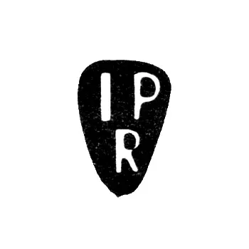 Mark of an Unknown Kiev Master - Initials "IPR" - Mid-18th Century