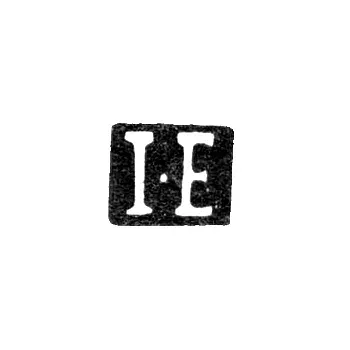Hallmark of an Unknown Leningrad Master - Initials "I-E" - 1828