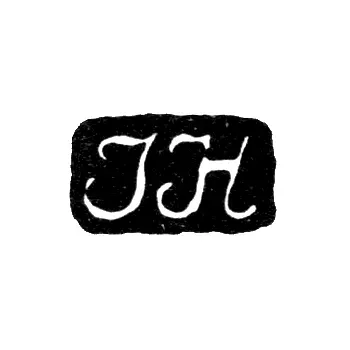 Клеймо мастера Хассельгрен Иоахим - Ленинград - инициалы "JH"