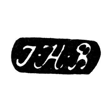 Клеймо мастера Блом Иоганн Генрик - Ленинград - инициалы "I-H-B"