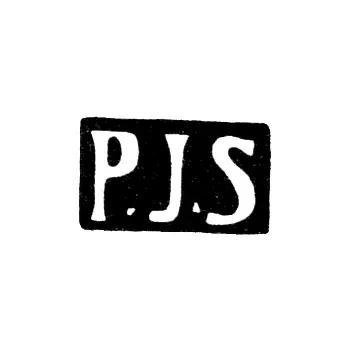 Hallmark of an Unknown St. Petersburg Master - Initials "P.J.S" - 1886-1908