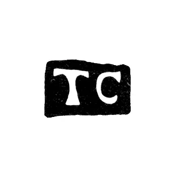 Master's Mark of Siluyanov Timofey Filippov - Moscow - initials "TS" - 1750s - 1802