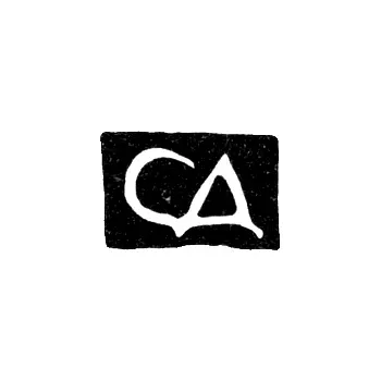 Mark of an Unknown Moscow Master - Initials "SD" - 1701