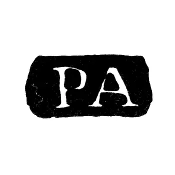 Клеймо мастера Айраксинен Петер - Ленинград - инициалы "PA"