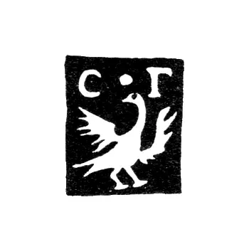 Городское клеймо Суздаля середина 18 века "Сокол"