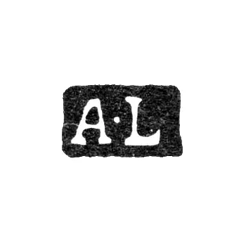 Hallmark of an Unknown St. Petersburg Master - Initials "A-L" - 1817-1825