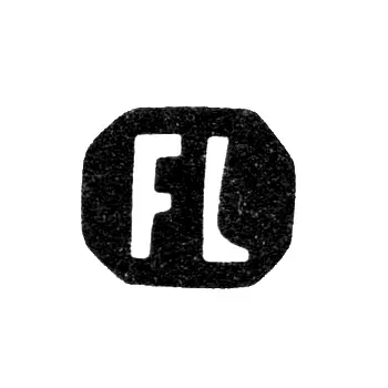 Клеймо мастера Лепик Ф. - Тарту - инициалы "FL" - 1924-1940 гг.