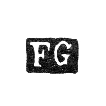 Hallmark of an Unknown St. Petersburg Master - Initials "FG" - 1834-1858