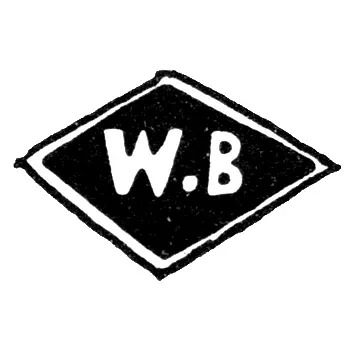 Hallmark of an Unknown Minsk Master - Initials "W.B" - 1892