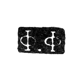 Master's Mark of Faber Friedrich - Leningrad - initials "f.f"