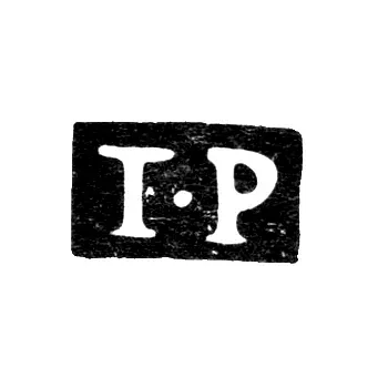 Клеймо неизвестного мастера Москвы - инициалы "I-P" - середина 18 века