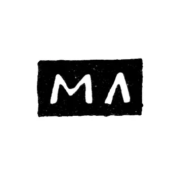 Hallmark of an Unknown Master from Vologda - Initials "ML" - 1787-1788