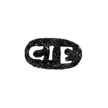 Master's Mark of Ehlers Claas - Leningrad - Initials "CIE"