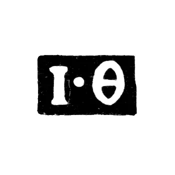 Master's Mark of Frolov Ivan - Moscow - initials "I-F" - 18th century - early 19th century