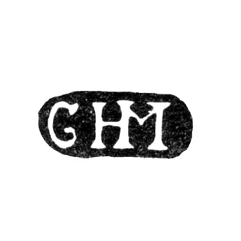 Клеймо мастера Хельмут Карл Густав - Ленинград - инициалы "GHM"
