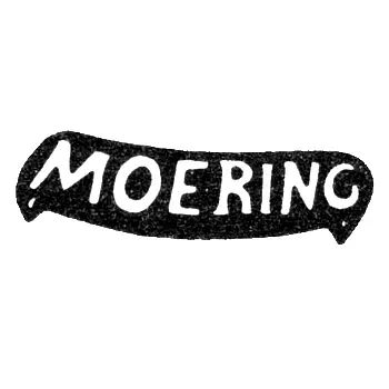 Master's Mark of Möhring Johann Gottfried - Tallinn - initials "MOERING"