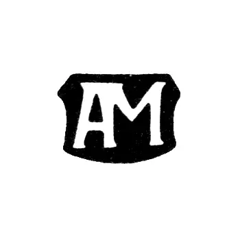 Master's Mark of Mask Assmus - Tallinn - Initials "AM" - 1594-1607