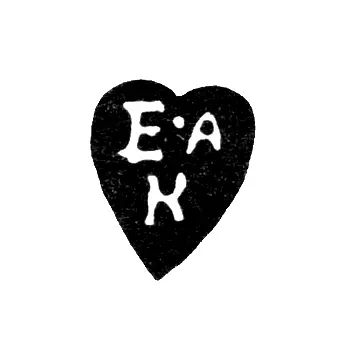 Hallmark of an Unknown Moscow Master - Initials "E-A K" - 1777-1778
