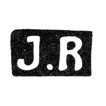 Master's Mark of Rubin Iozep - Tallinn - initials "J.R"
