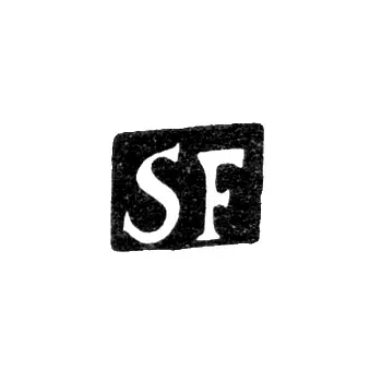 Hallmark of an Unknown Leningrad Master - Initials "SF" - 1825