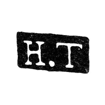 Master's Mark of Henrik Tallberg - Leningrad - Initials "H.T"